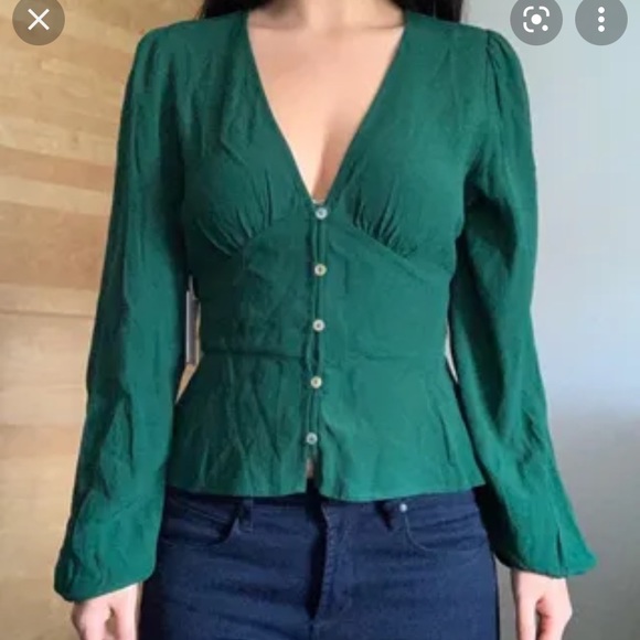 Nwot aritzia prairie blouse - Picture 1 of 11